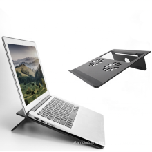 Custom Laptop Cooler Laser Logo Foldable Laptop Stand Adjustable Laptop Desk Stand Support Bracket